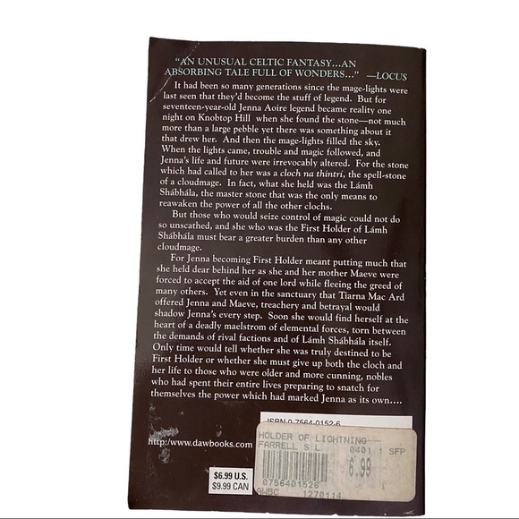 Holder of Lightning & Mage of Clouds The Cloudmages 1 & 2 S.L. Farrell Paperback - Picture 9 of 9